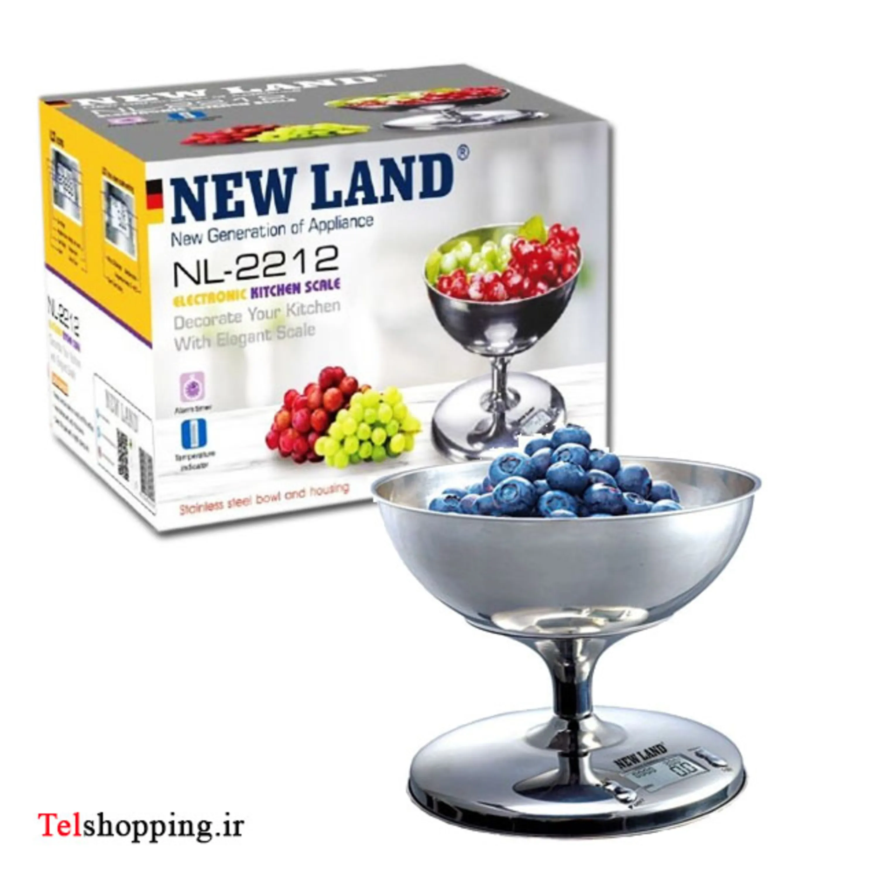 ترازو آشپزخانه نیولند مدل NL2212